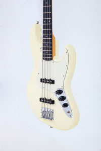 Thumbnail for Tagima TW 73-OWH-LF/MG Electric Bass Guitar - Olympic White