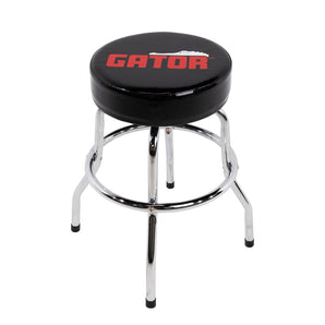 Gator Cases G-LOGOSTOOL Branded 24” Padded Swivel Player’s Stool