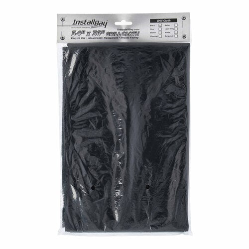Install Bay GCBLK Speaker Grille Cloth Black 54in X 36in