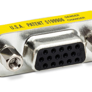 Hosa GGC-451 DE15 to DE15 VGA Coupler