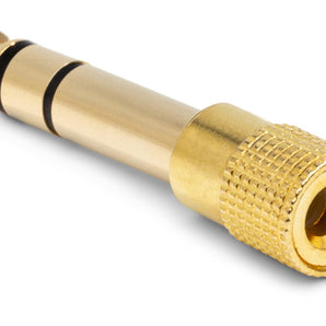 Hosa GHP-105 1/4 inch TRS Male to 3.5mm TRS Female Headphone Adapter