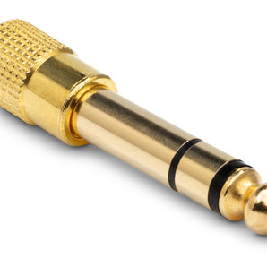 Hosa GHP-105 1/4 inch TRS Male to 3.5mm TRS Female Headphone Adapter