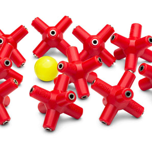 Hosa GMM-105-PAK Knucklebones 1-to-5 Signal Splitter (10-pack)