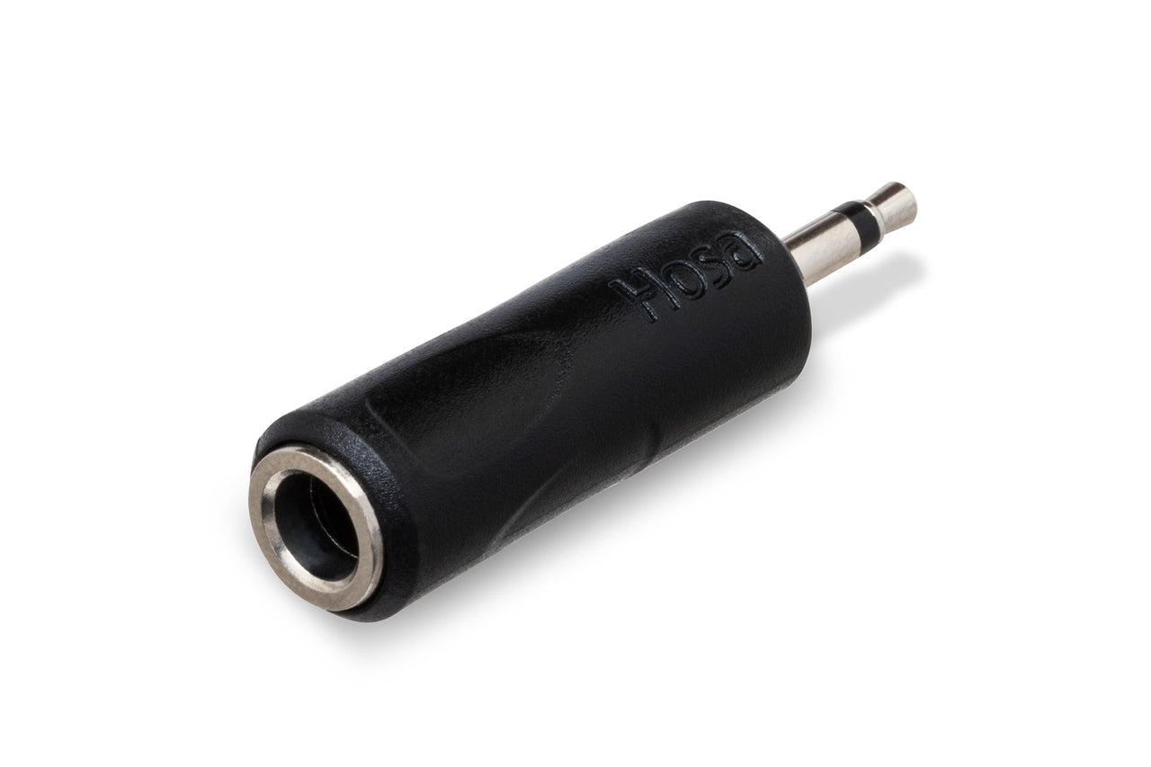Hosa GMP-113 1/4 inch TS Female to 3.5mm TS Male Adapter