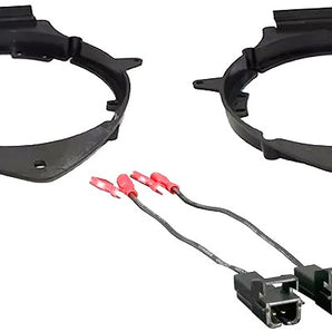 GMSB356 6 1/2" & 6 3/4" Speaker Adapter Car Truck Front or Rear Door Harness Fit GM 06-16