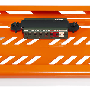 Gator Cases  GPB-BAK-OR Orange Aluminum Pedal Board - Large w/ Carry Bag