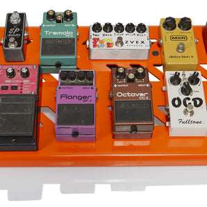 Gator Cases  GPB-BAK-OR Orange Aluminum Pedal Board - Large w/ Carry Bag