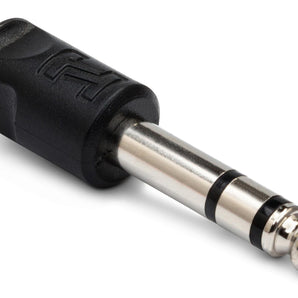 Hosa GPM-103 1/4 inch TRS Male to 3.5mm TRS Female Stereo Headphone Adapter&nbsp;