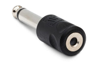 Thumbnail for Hosa GPM-179 Mini Stereo to Mono 1/4 inch Headphone Adapter
