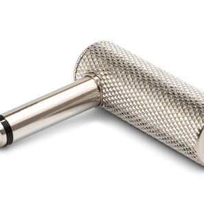 Hosa GPP-151 1/4 inch TS Female to 1/4 inch TS Male Right Angle Adapter