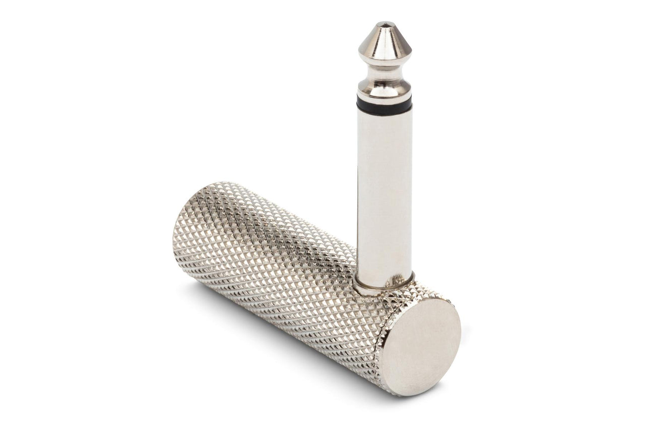 Hosa GPP-151 1/4 inch TS Female to 1/4 inch TS Male Right Angle Adapter