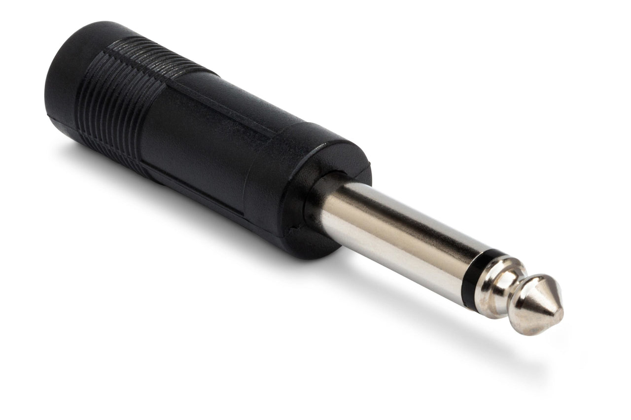 Hosa GPP-290 1/4" TRS Female to 1/4" TS Male Adapter