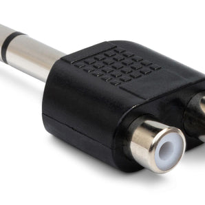 Hosa GPR-484 1/4" TRS Male to Dual Female RCA Adapter