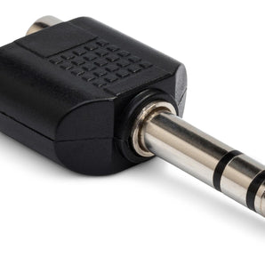 Hosa GPR-484 1/4" TRS Male to Dual Female RCA Adapter