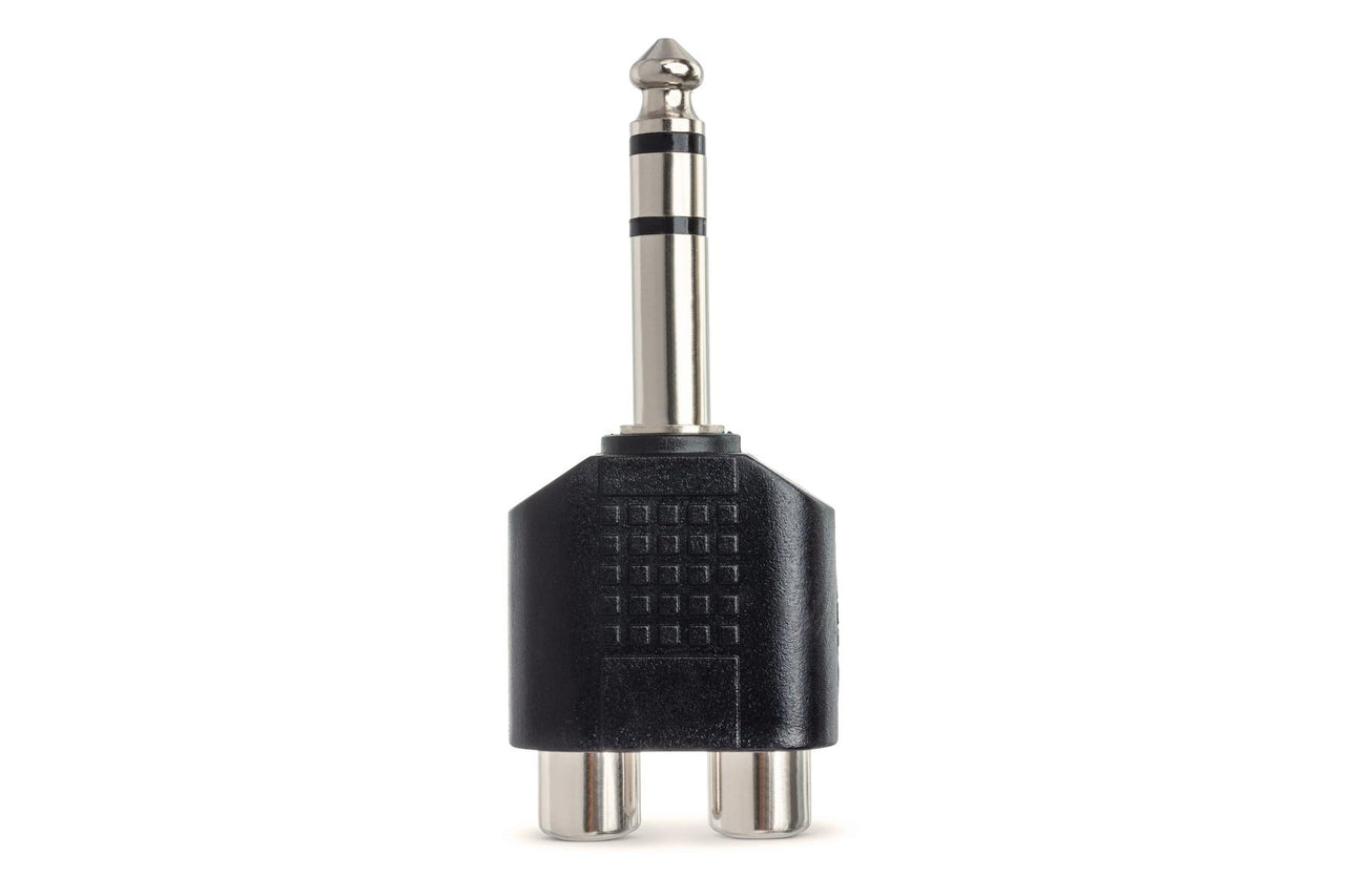 Hosa GPR-484 1/4" TRS Male to Dual Female RCA Adapter