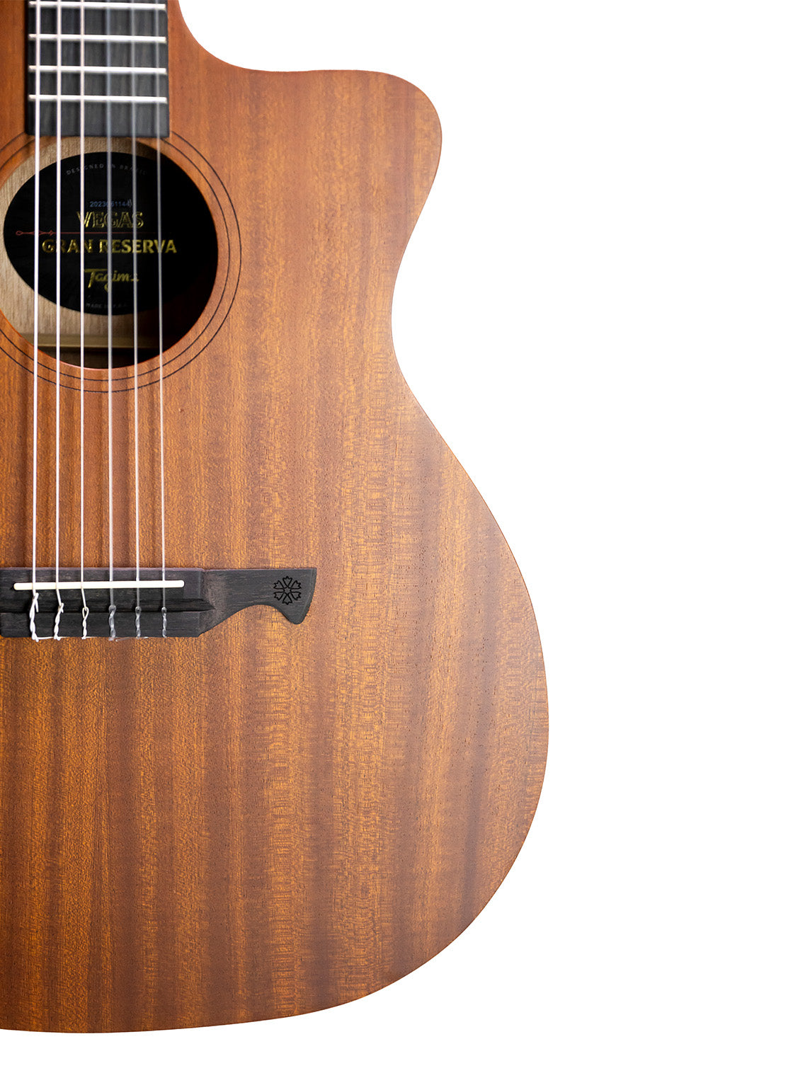 Tagima  VEGAS GRAN RESERVA EQ-NTOP Nylon String - Natural Satin