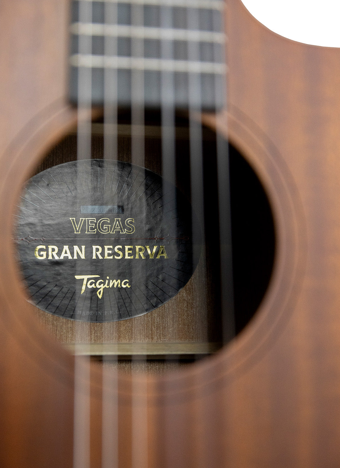 Tagima  VEGAS GRAN RESERVA EQ-NTOP Nylon String - Natural Satin