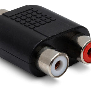 Hosa GRF-341 3.5mm TRS Female to Dual RCA Female Coupler