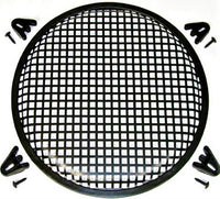 Thumbnail for 15 Inch Subwoofer Speaker Cover Waffle Mesh Grill Grille Protect Guard with Clips