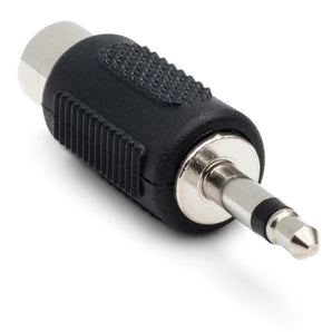 Hosa GRM-114 RCA Female to 3.5mm TS Male Adapters (2-pack)