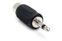 Thumbnail for Hosa GRM-114 RCA Female to 3.5mm TS Male Adapters (2-pack)