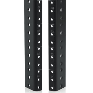 Gator Rackworks GRW-RACKRAIL-04U Rackworks Rack Rail Set - 4U Tapped 10-32