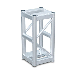Galaxy Stage GS-1202 2' Long 12" Box Truss with Bolts Professional 12" Square Aluminum Truss Section