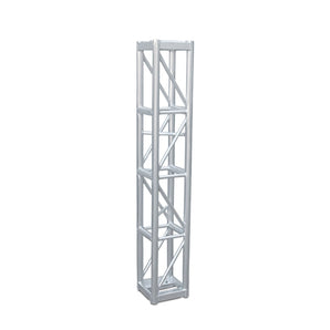 Galaxy Stage GS-1206 6' Long 12" Box Truss with Bolts Professional 12" Square Aluminum Truss Section