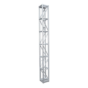 Galaxy Stage GS-1210 10' Long 12" Box Truss with Bolts Professional 12" Square Aluminum Truss Section