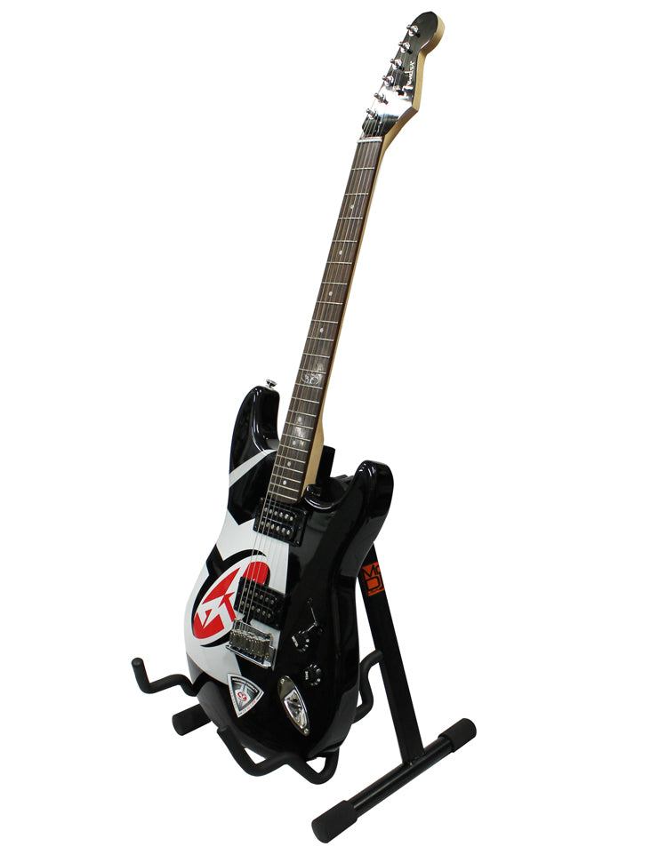 MR DJ GS200 16"H Lightweight Heavy-Duty A-Frame Single Guitar Stand