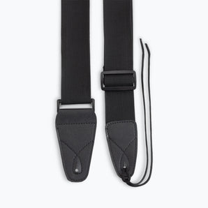 On-Stage GSA10BK Guitar Strap with Leather Ends