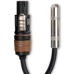 Hosa GSK-116 1/4" Female TS to Neutrik speakON Speaker Adaptor Cable 16 AWG