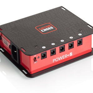 Gator GTR-PWR-5 Pedal Board Power Supply With 5 Isolated Outputs