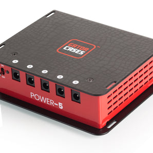Gator GTR-PWR-5 Pedal Board Power Supply With 5 Isolated Outputs