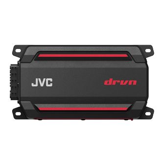 JVC KS-DR2104DBT Bluetooth 4-Channel Amplifier 200W RMS with CS-DR6201MW 6.5" Marine Speakers White Grills