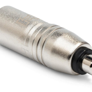 Hosa GXM-133 RCA Female to Unbalanced XLR Male Adapter