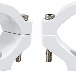 Diamond Audio MSLRGWHT HXM Large Bracket/Clamp 2.25" - 3" - White