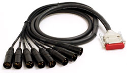 Mogami GOLD-DB25-XLRM-30 8-channel Analog Interface Cable - 30 foot