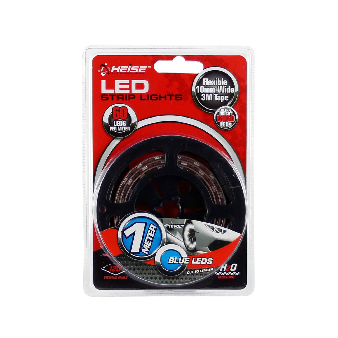 Heise H-B150 5050 Blue Light Strip - 1 Meter, 60 LED, Retail