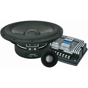 Diamond Audio H600S HEX Series 6.75” 2-Way Component Set w/Silk Dome Tweeter