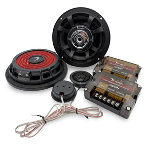 Diamond Audio H65SH HEX Series 6.5 “ 2-Way Shallow Component Set w/Silk Dome Tweeter