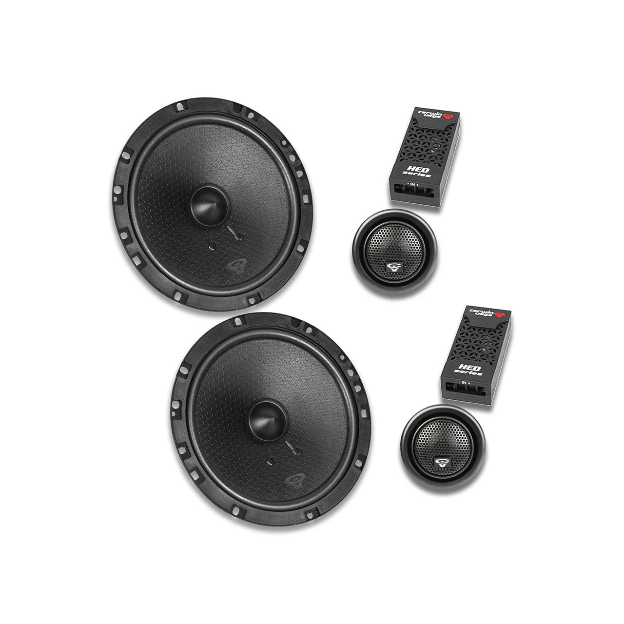 Cerwin Vega H675C HED 2025 Edition 6.75” 2-Way Component Full Range Speaker Set