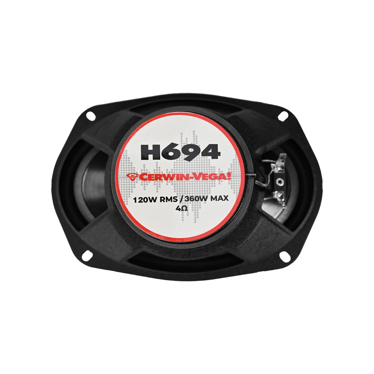 Cerwin Vega H694 HED 2025 Edition 6"x9” 4-Way Coaxial Full Range Speaker Set
