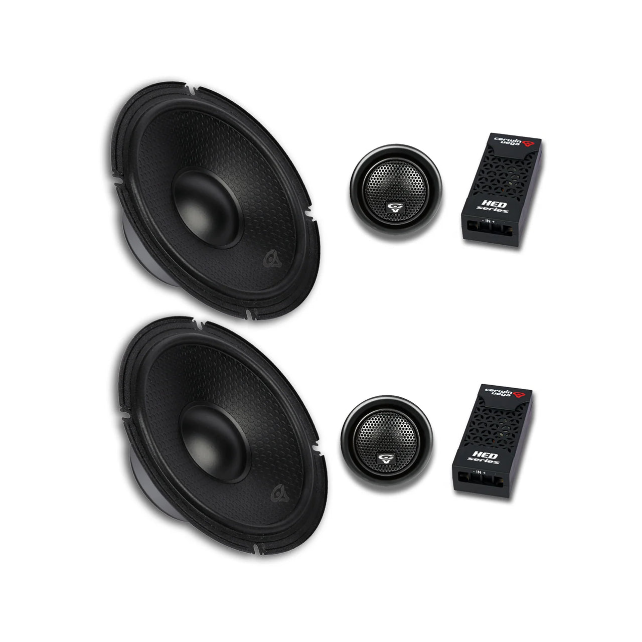 Cerwin Vega H80C HED 2025 Edition - 8” 2-Way Component Full Range Speaker set