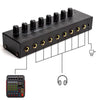Thumbnail for MR DJ Microamp HA800PRO Ultra-compact 8-channel stereo headphone amplifier