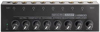 Thumbnail for MR DJ Microamp HA800 Ultra-compact 8-channel stereo headphone amplifier