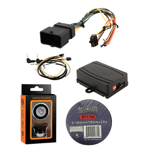 Crux HBRHD-61A Radio Replacement w/ Handle Bar Retention for Harley-Davidson 1998-2013