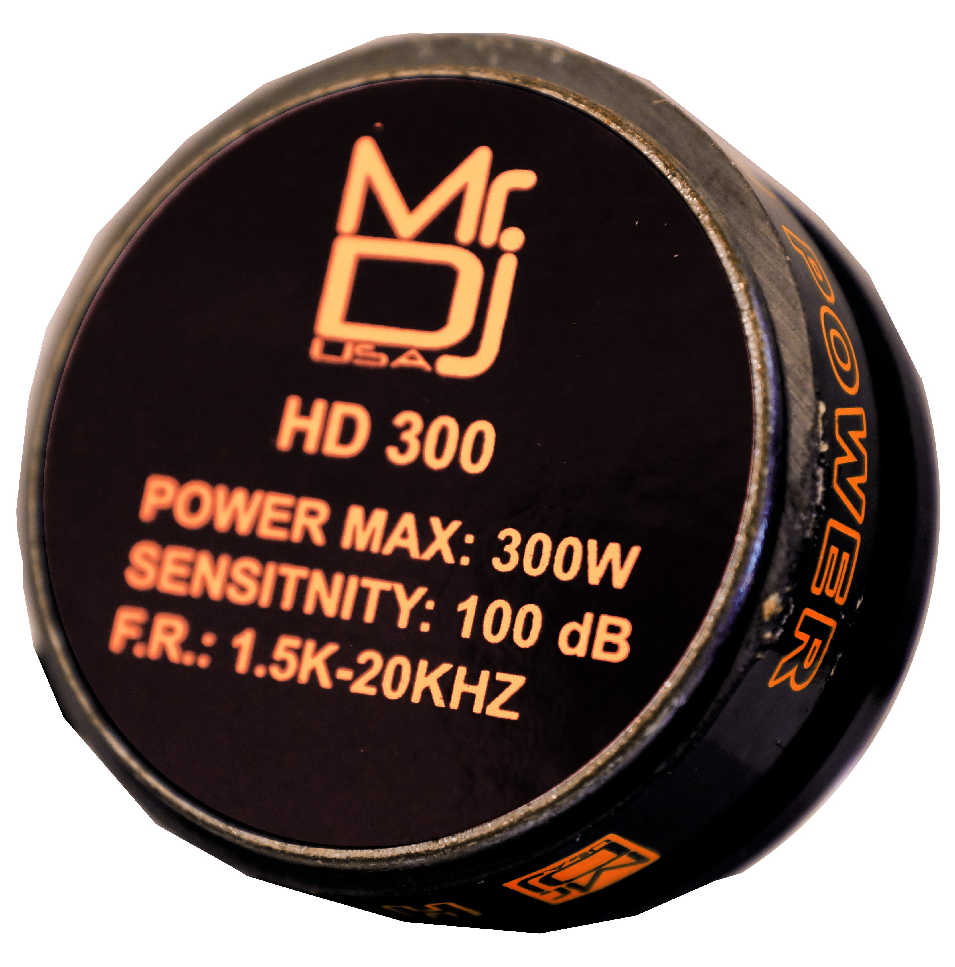 Freaker Driver MR DJ DRIVER 300 Watts Phenolic / Titanium Compression Driver Tweeter ...