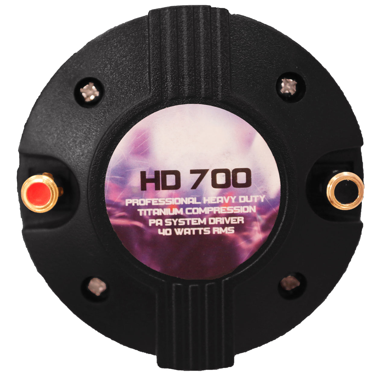 Mr Dj HD-700 3.54" Compression Horn Driver Professional Grade 500 Watts High-Frequency PA DJ Horn Driver Tweeter