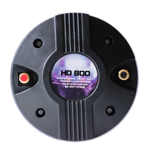 MR DJ HD800 800W PRO PA DJ High-Frequency Titanium Compression Horn Driver Tweeter